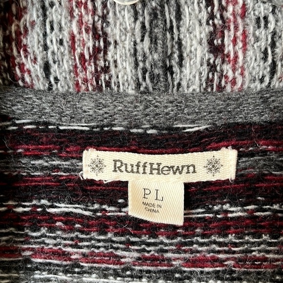 Ruff Hewn Open Cardigan Wool Alpaca Mohair Blend size Petite Large - Picture 2 of 10